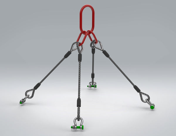 Grade 80/100 Chain & Wire Slings — ISO 9001 Certified | Saicad
