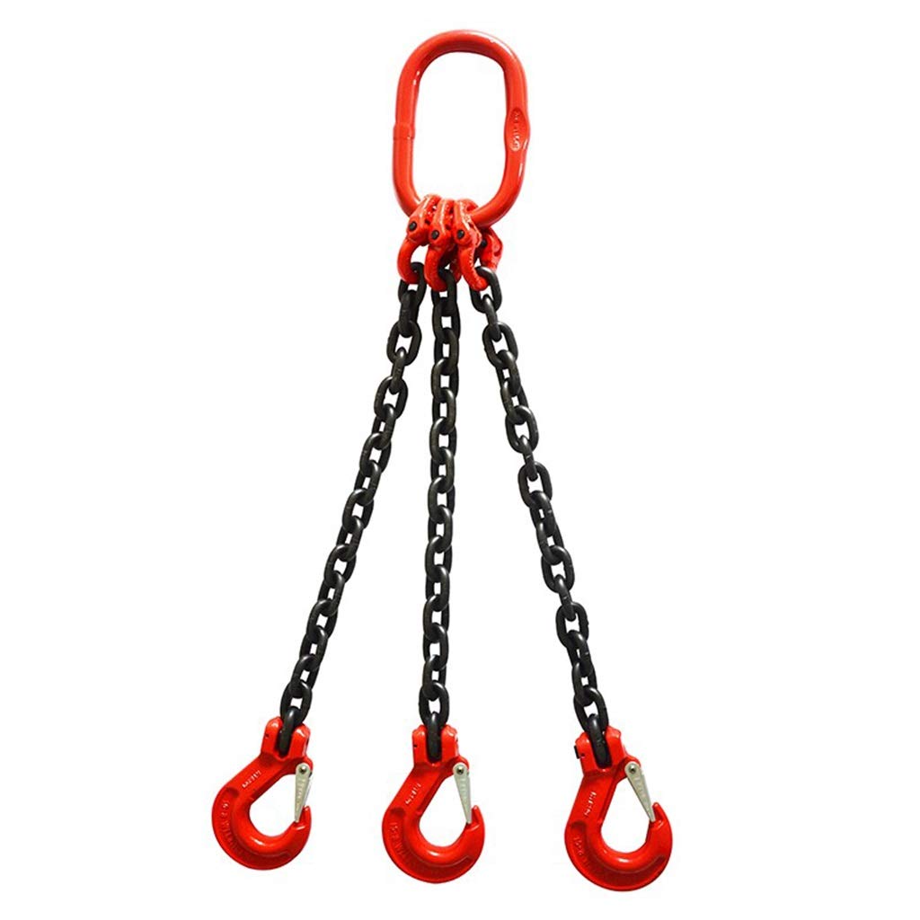 Chain Slings with latching Hooks- 3 leg Chain size 1/2 inch